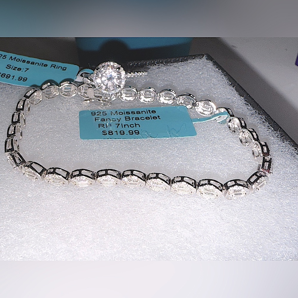 Diamond ring & Bracelet set